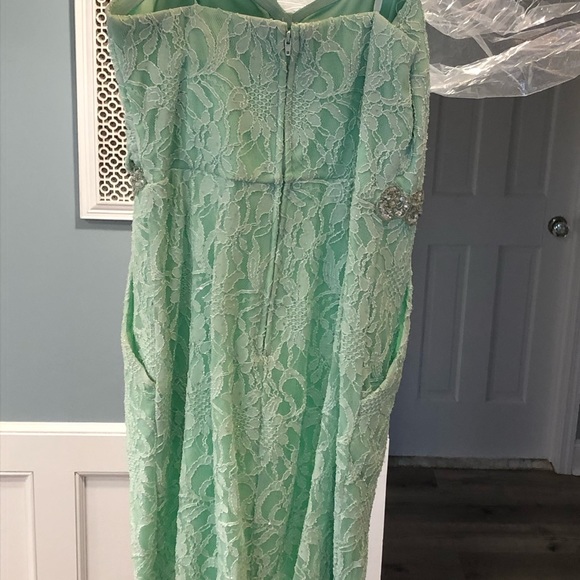 Strapless Lace Dress from David’s Bridal - Picture 2 of 3